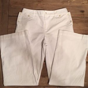 Lauren Ralph Lauren Pants - Lauren Ralph Lauren white nautical pants. Size 4 Lauren Ralph Lauren Pants - Lauren Ralph Lauren white nautical pants. Size 4